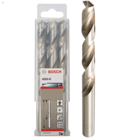 Mũi khoan sắt HSS-G 6mm (hộp 10 mũi) Bosch 2608595066