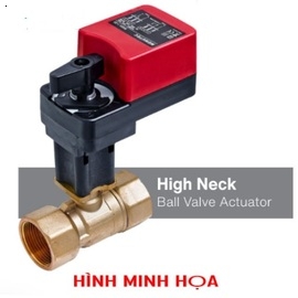 Van motorized 2 ngã, nối ren Nenutec NVCB72032BF + NABA2-05 (Điện áp: 230V ; Điều khiển: ON/OFF, DN32)